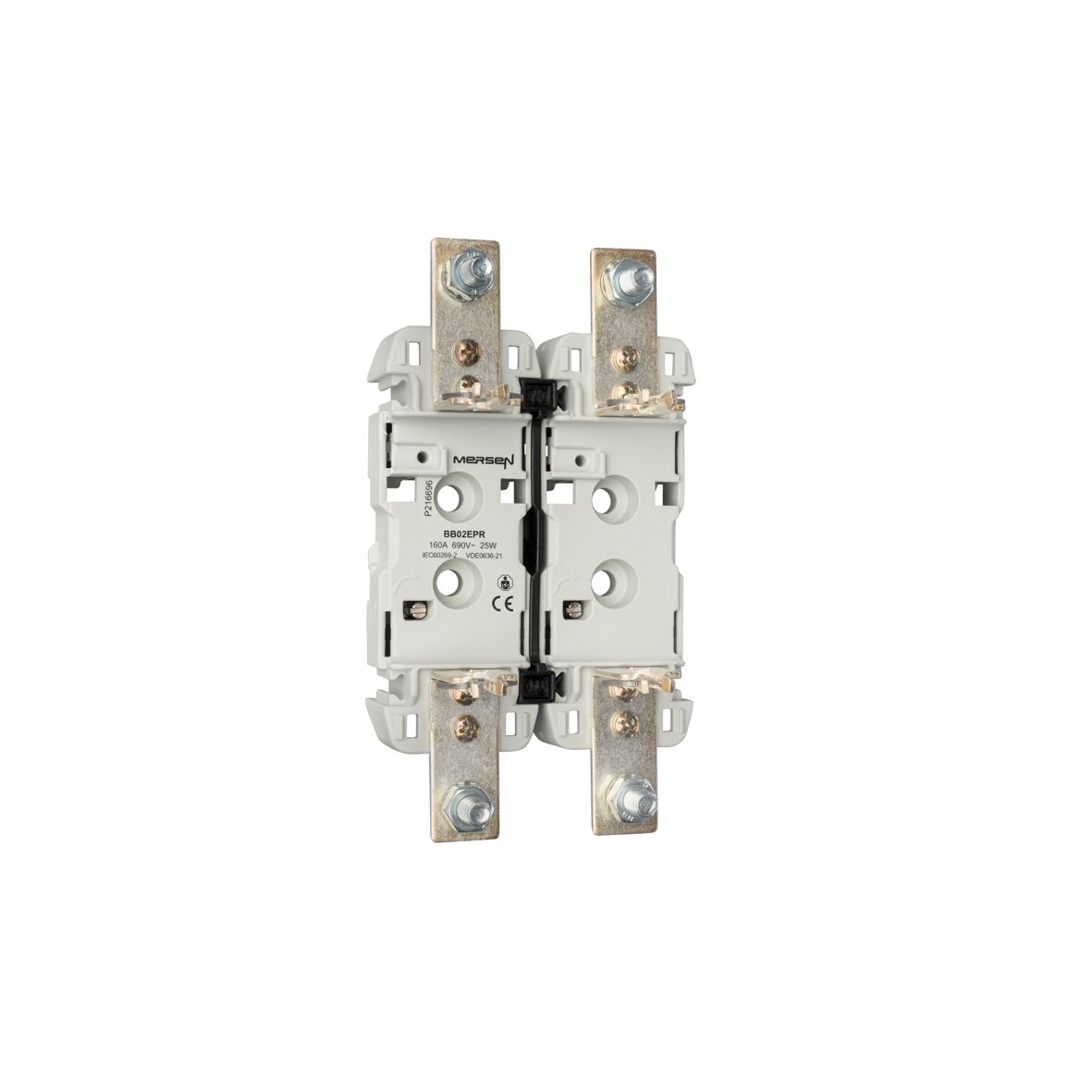 P216696 - NH Plastic Bases BASE NH 0-EP F/RAIL. 2P